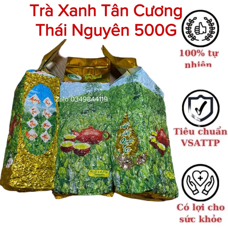 [Mã GROSALE1 giảm 8% đơn 500K] {Freeship} Trà Tân Cương Thái Nguyên 500gram Chè Thái Nguyên Đặc Sản Loại Đặc Biệt