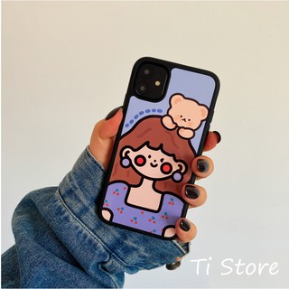 Ốp lưng purple girl ip | từ 6 đến 12 pro max |
