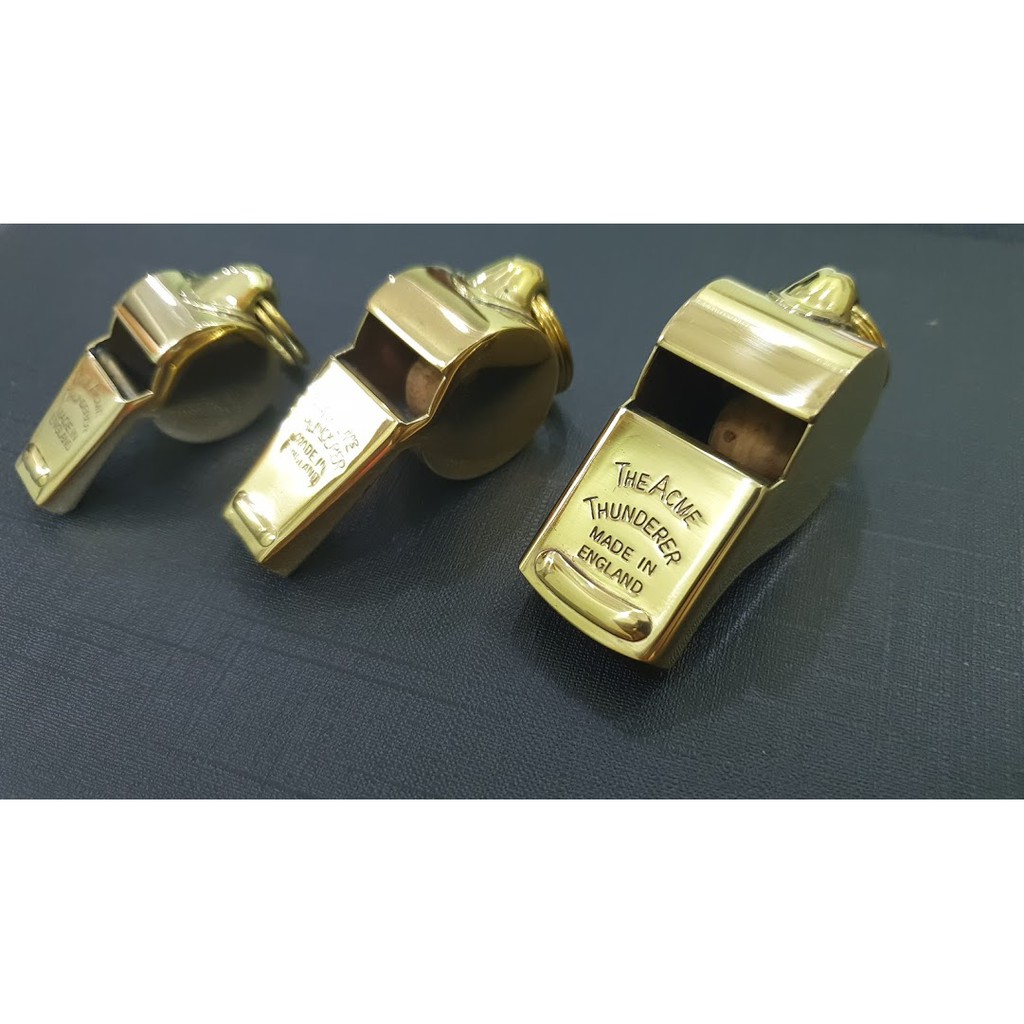 Còi Đồng Acme Thunderer Whistled (Polished Brass)