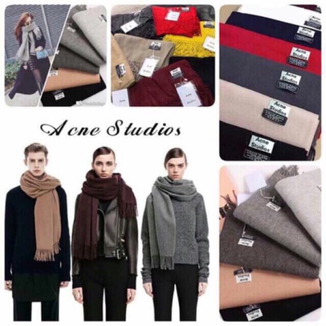 [SỈ] ACNE STUDIOS - KHĂN LEN LÔNG CỪU LOẠI 1