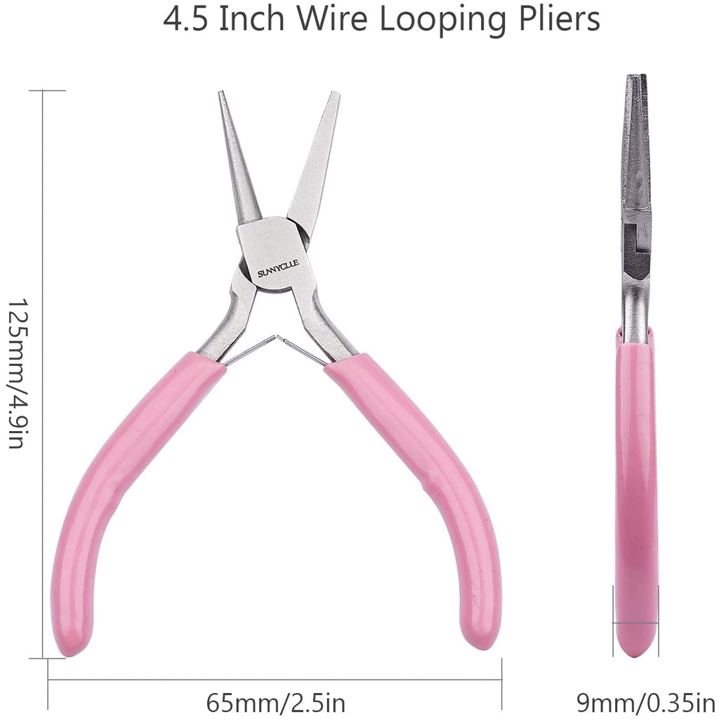 1 Kìm Mũi Tròn Mini Chính Xác Cao Dùng Làm Trang Sức DIY