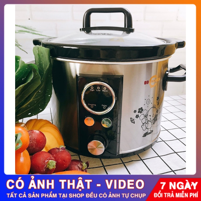 Nồi nấu Cháo Tự Động BBCooker DS25 – Nồi Nấu Đa Năng 2,5 Lít – Phân Phối Chính Hãng – Bảo Hành 12 Tháng