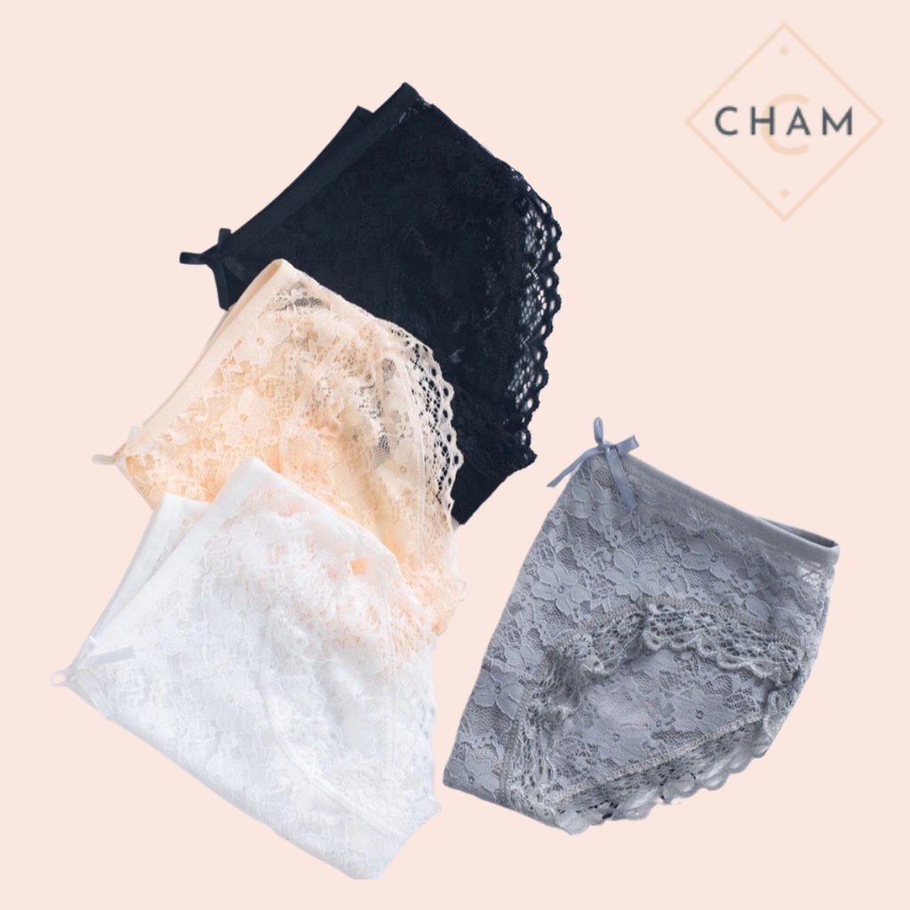 Quần lót nữ ren cao cấp Hoangmiisu, quần chíp nữ ren kháng khuẩn hoa Liti QL11