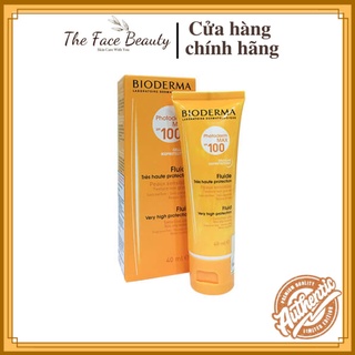 Kem Chống Nắng Bioderma Photoderm Max Aqua Fluide SPF 100+[ Màu Light]