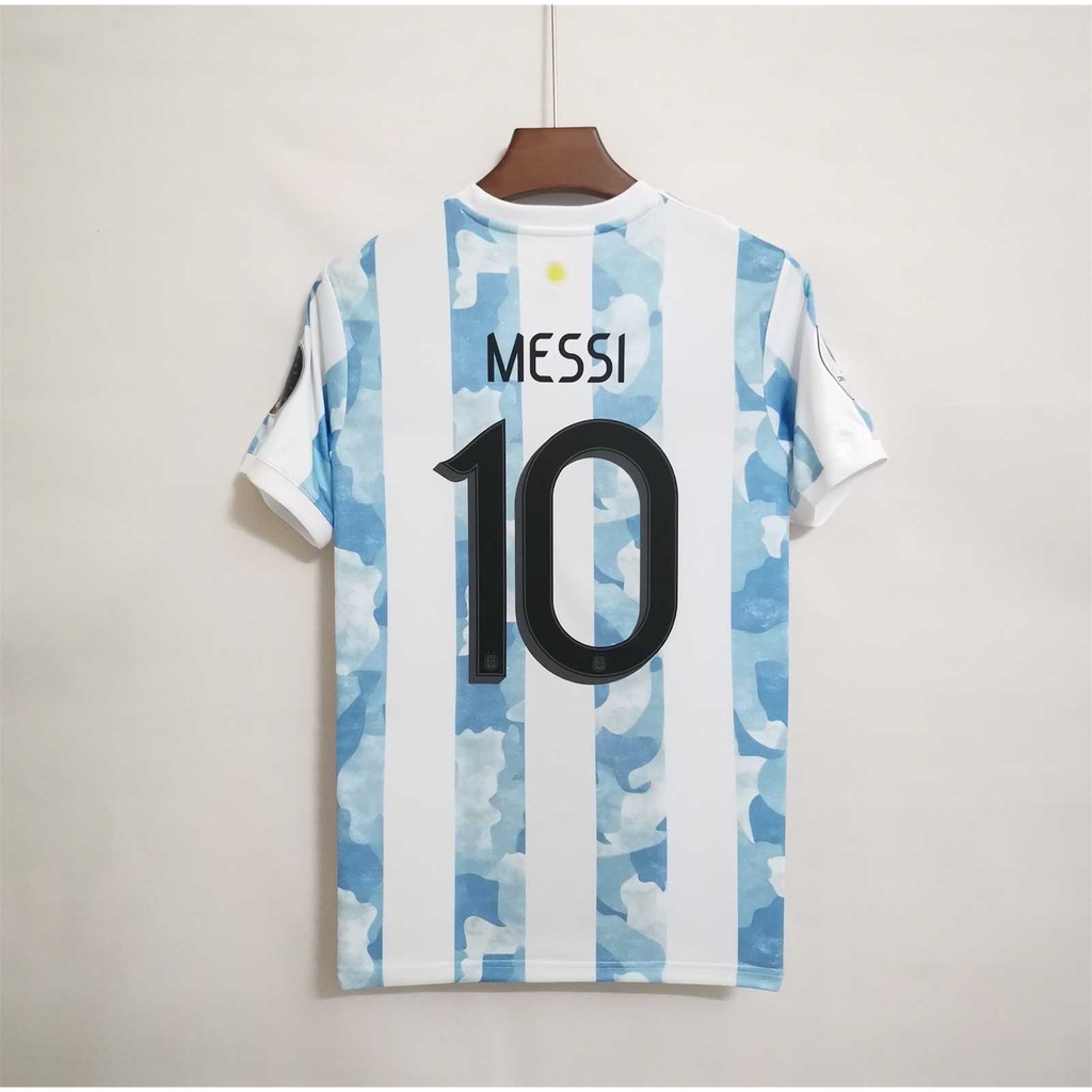 Áo thun bóng đá đội tuyển Argentina MESSI 2021 21/22 2021