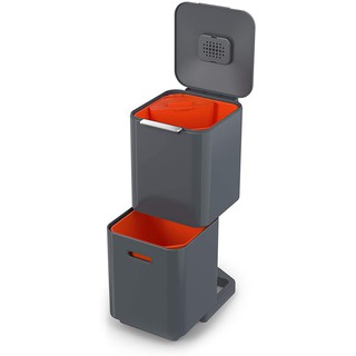 Thùng rác 2 ngăn Joseph Joseph 30065 Totem Compact 40L