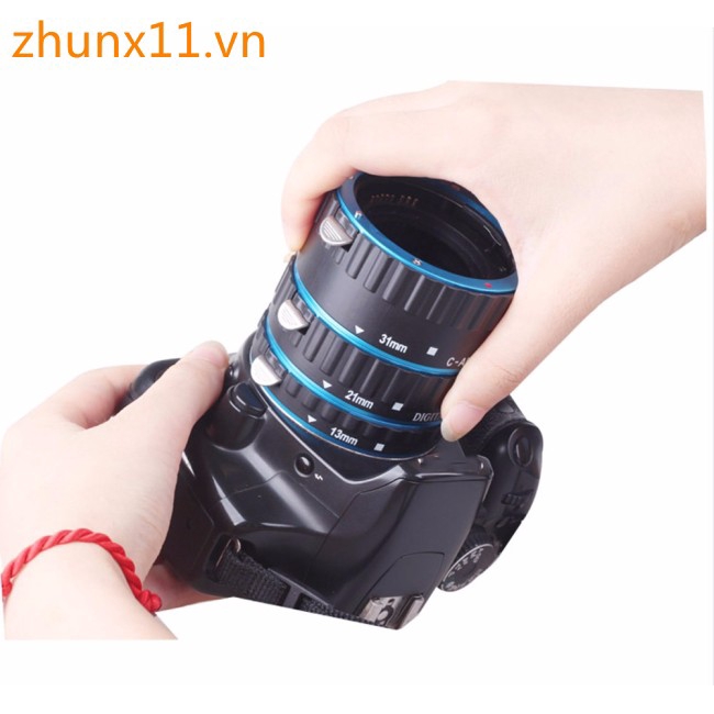 【HOT】Metal Mount Lens Adapter Auto Focus AF Macro Extension Tube Ring for Canon EOS EF-S Lens 750D 80D | BigBuy360 - bigbuy360.vn