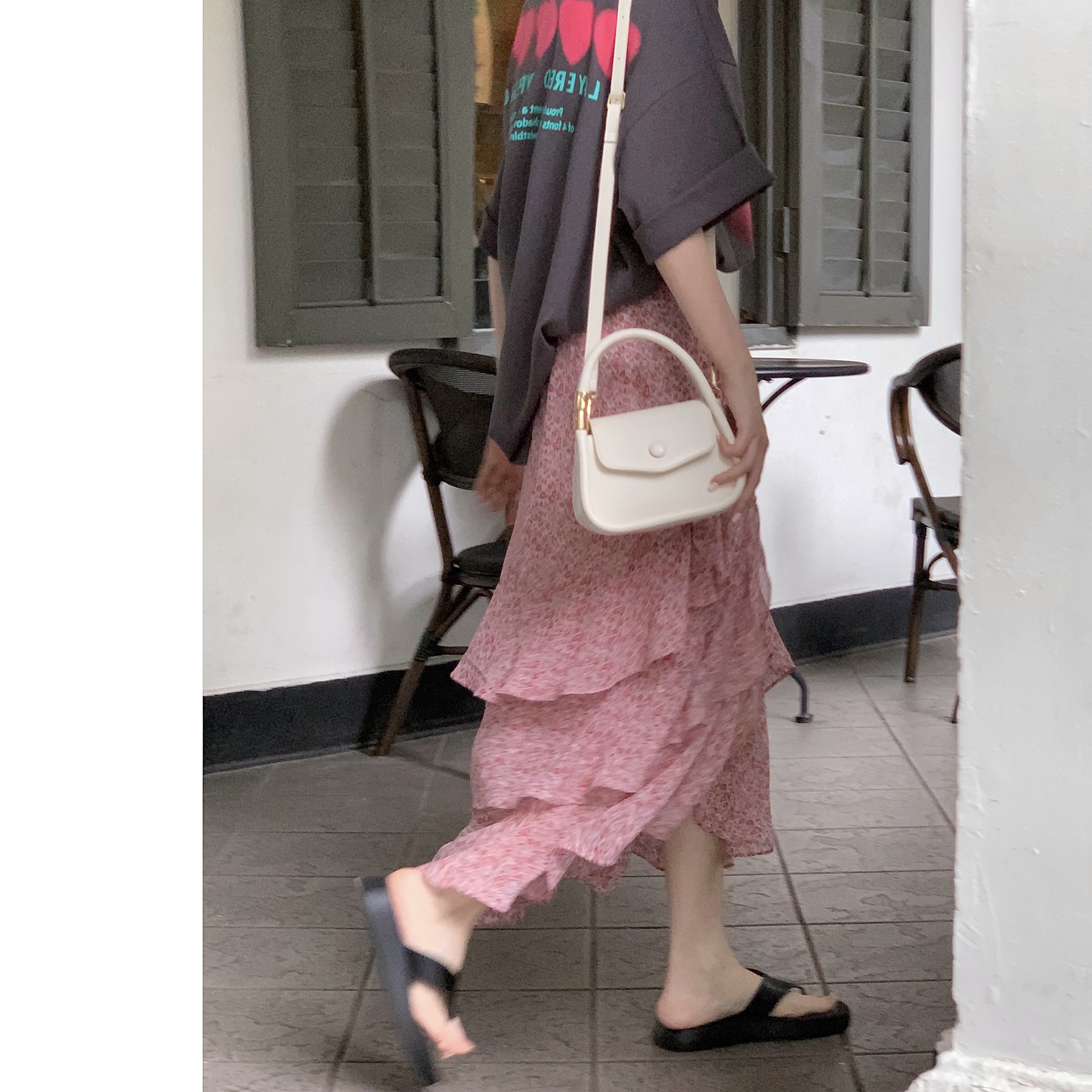 Chân Váy Midi Chữ A Họa Tiết Hoa Nhiều Màu Cho Nữ | BigBuy360 - bigbuy360.vn