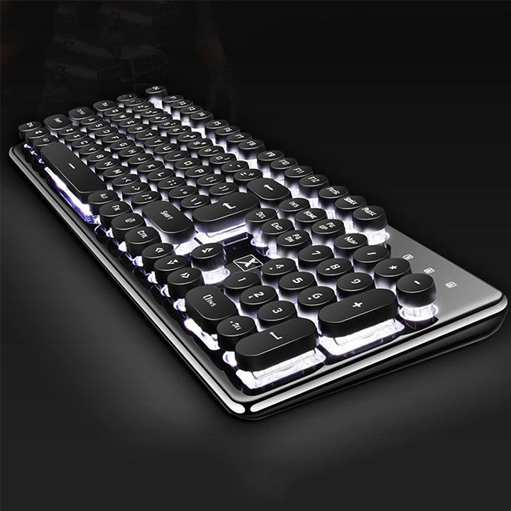 ( có video ) ⌨ Bàn phím keycap tròn Classic K100 K620 LED siêu đẹp | BigBuy360 - bigbuy360.vn