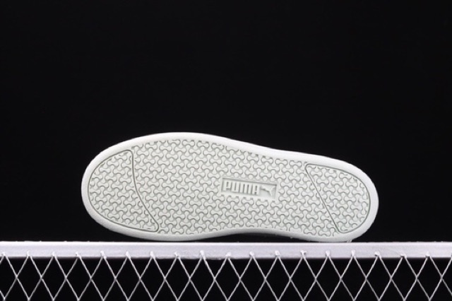 Giày Puma Smash Platform trắng xanh + Tặng vớ cao cấp