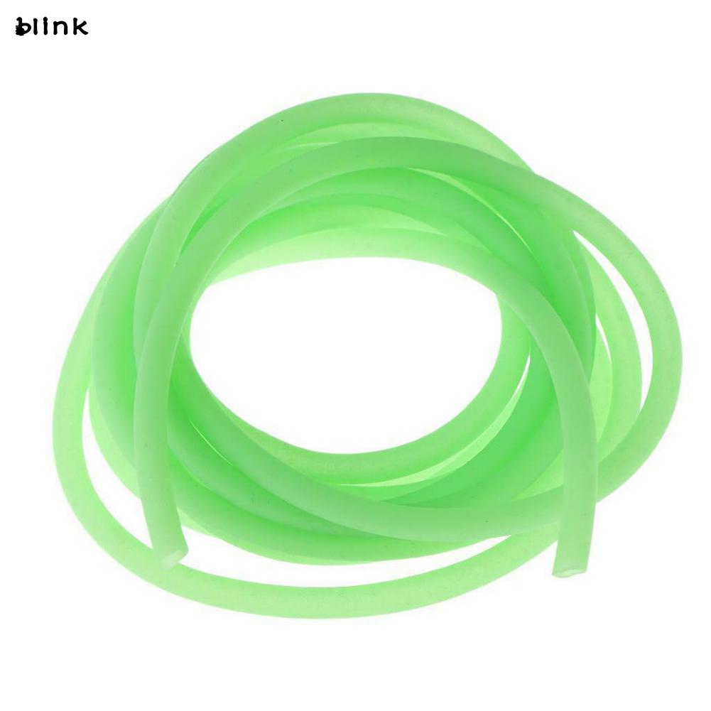 Ống Silicone Dạ Quang 2M Chống Rối Dây Câu Cá （2 * Ống phát sáng （1m）)