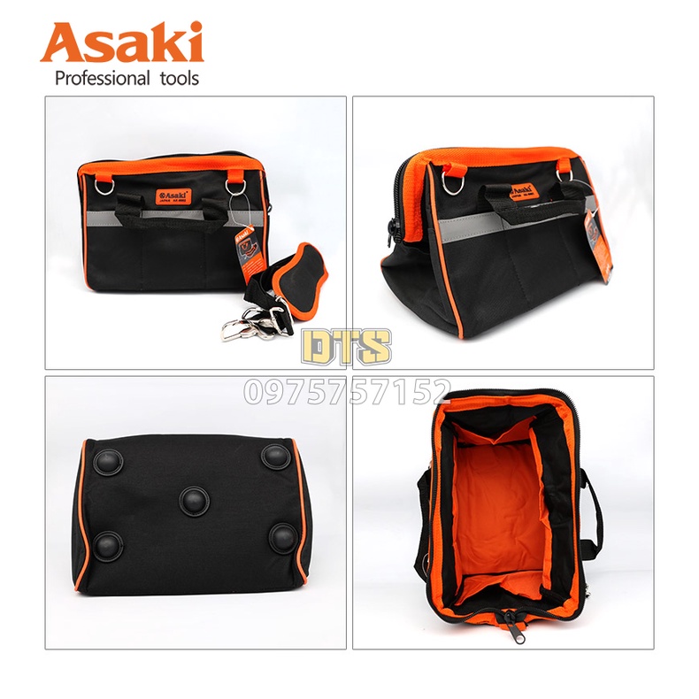 Túi xách đựng dụng cụ đồ nghề đa năng Asaki AK-9992