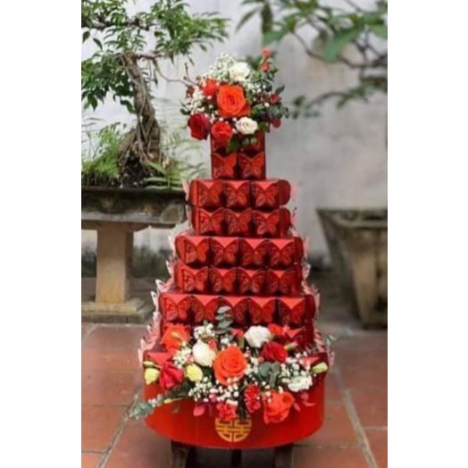 50 -100 vỏ hộp giấy cánh bướm (Vỏ chè cánh bướm)
