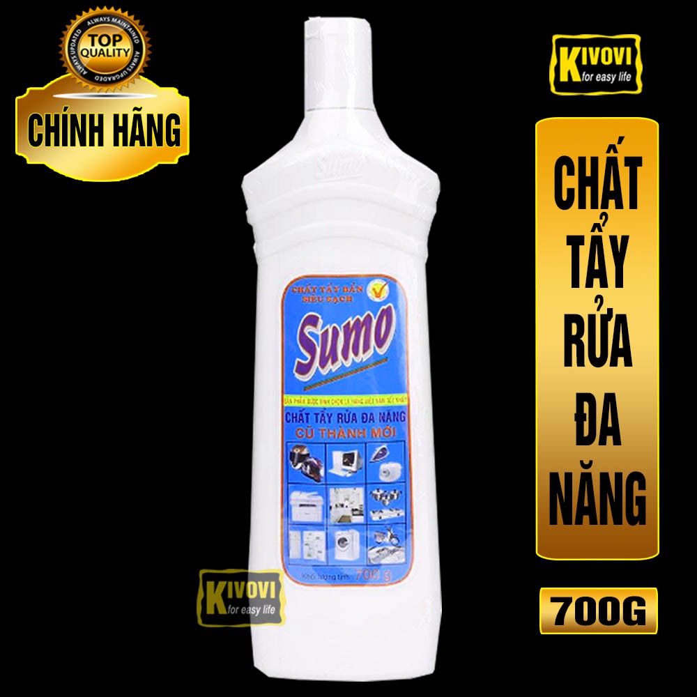 Dung Dịch Tẩy Rửa Đa Năng Sumo 350G Làm Sạch Các Vết Dơ,Ố Vàng,Tẩy Rỉ Sét Inox,Nhôm,Trên Bếp Gas, Lavabo, - Kivovi