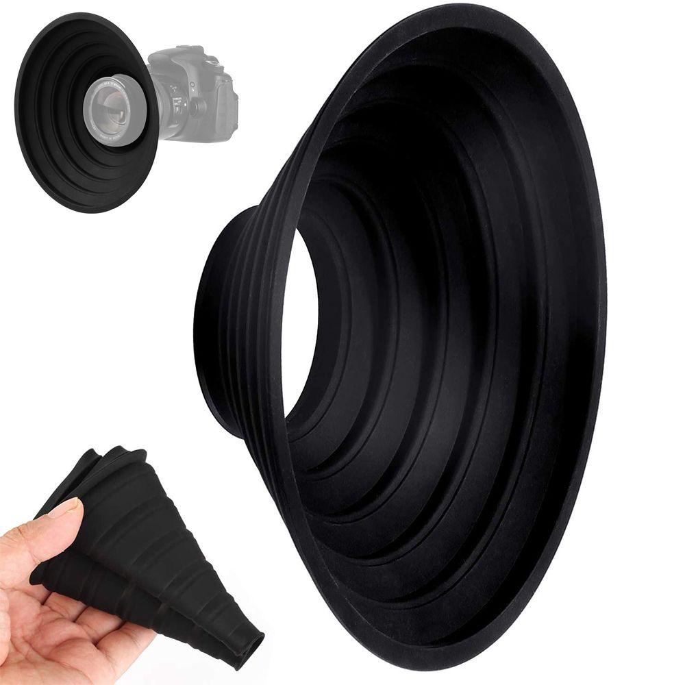 BTLIMER Nắp Đậy Ống Kính Máy Ảnh Chống Chói Chuyên Dụng Ốp