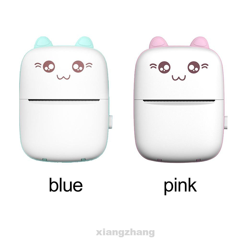 Máy in nhiệt mini cầm tay 200dpi HD đáng yêu cho văn phòng kèm 1 cuộn giấy in (có bán lẻ giấy in) | BigBuy360 - bigbuy360.vn