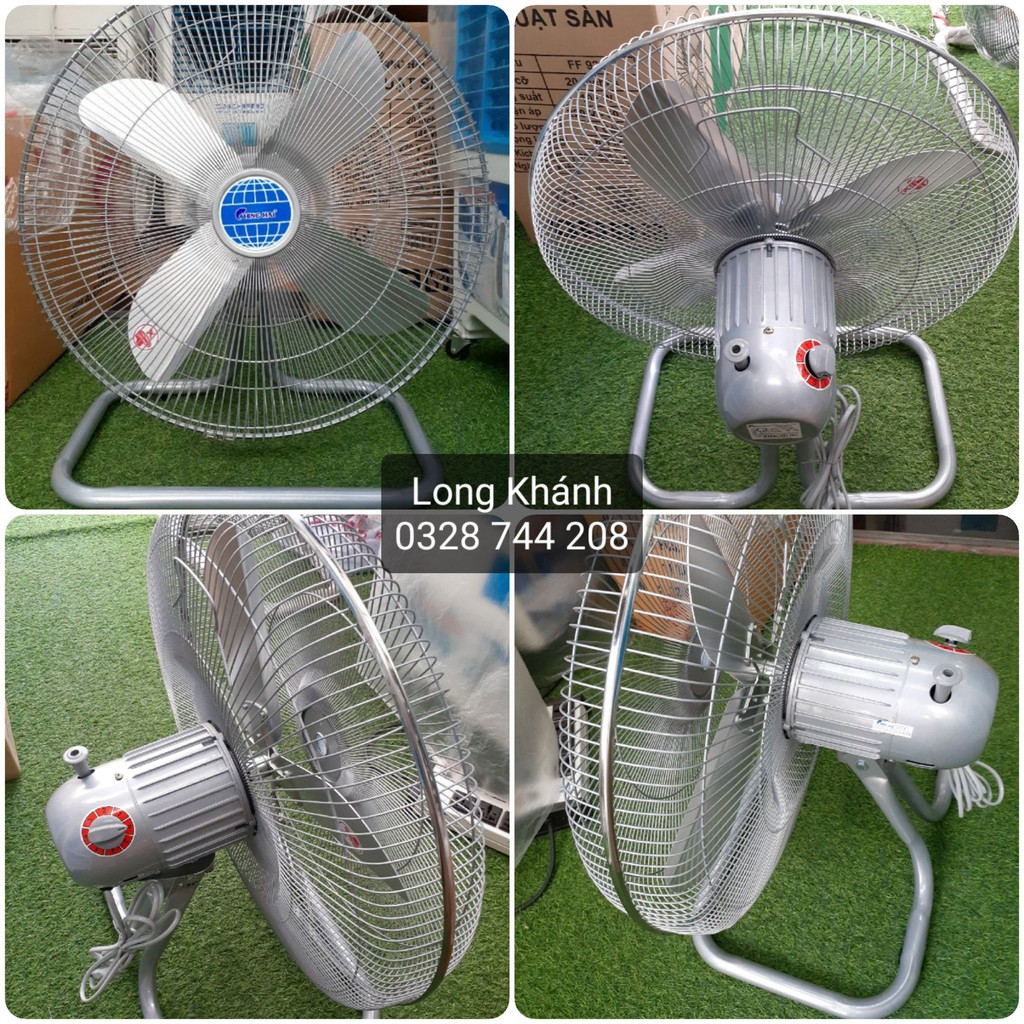 Quạt sàn Ching Hai - Asahi - FF-9299 (cánh 50cm) và FF-9199 (cánh 45cm), cánh kim loại, quạt chân quỳ công nghiệp | BigBuy360 - bigbuy360.vn