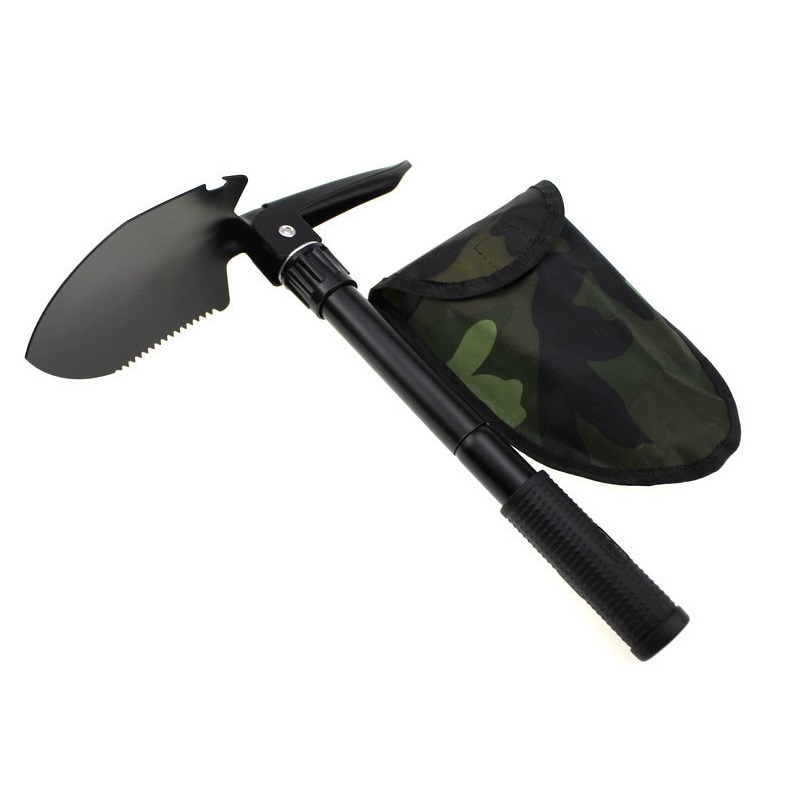 Xẻng cá nhân đa năng 55cm có túi đựng