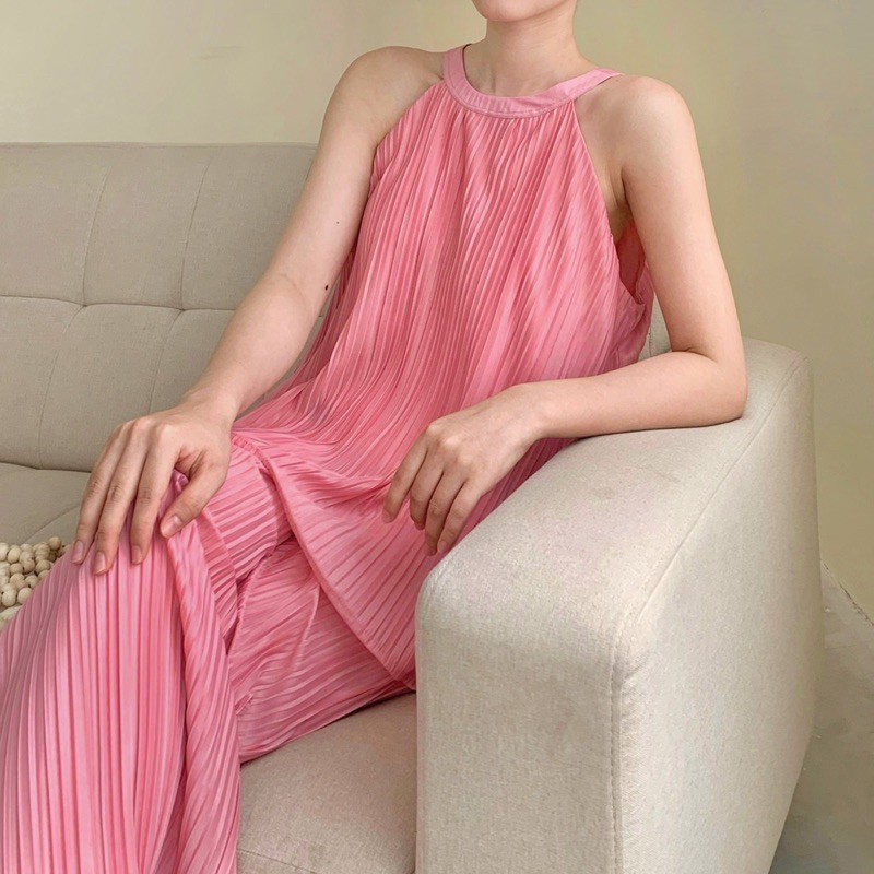 Set yếm xếp ly - Pleated Set | BigBuy360 - bigbuy360.vn