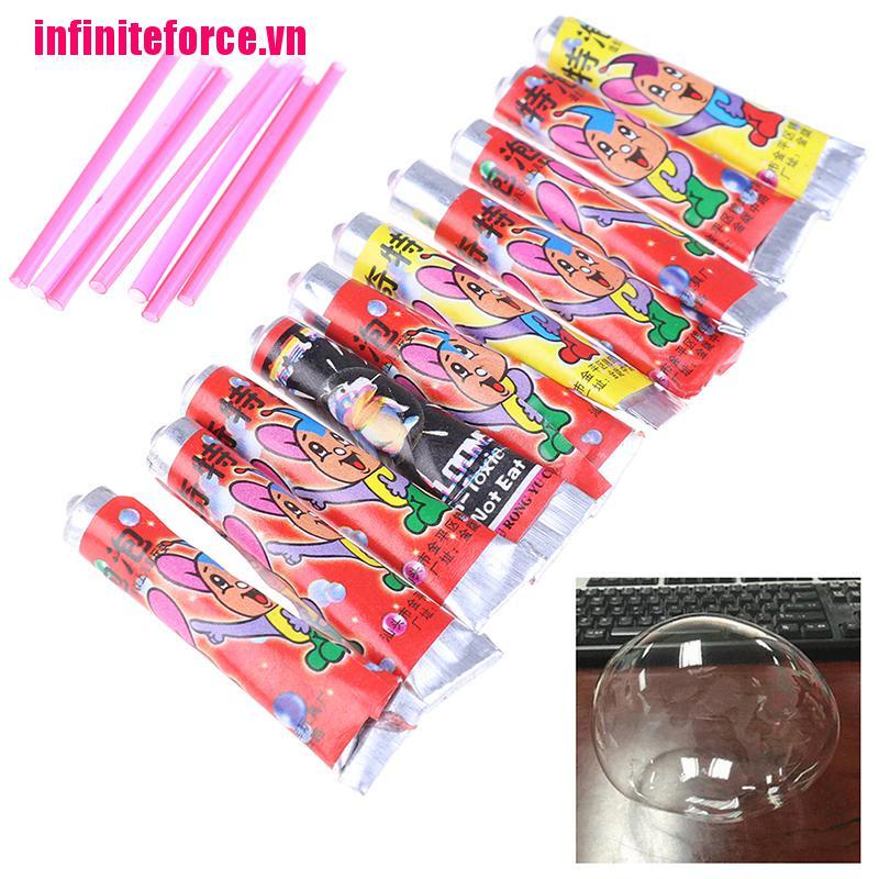 Bộ 10 Đồ Chơi Thổi Bong Bóng Cho Bé