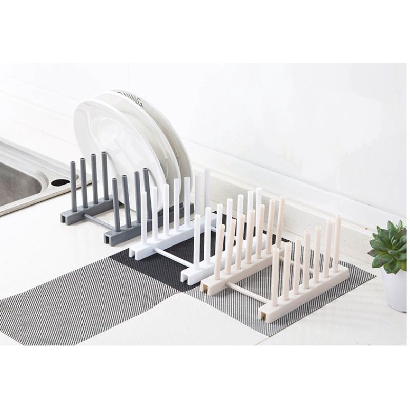 Khay nhựa đựng đĩa - úp nắp vung tiện dụng