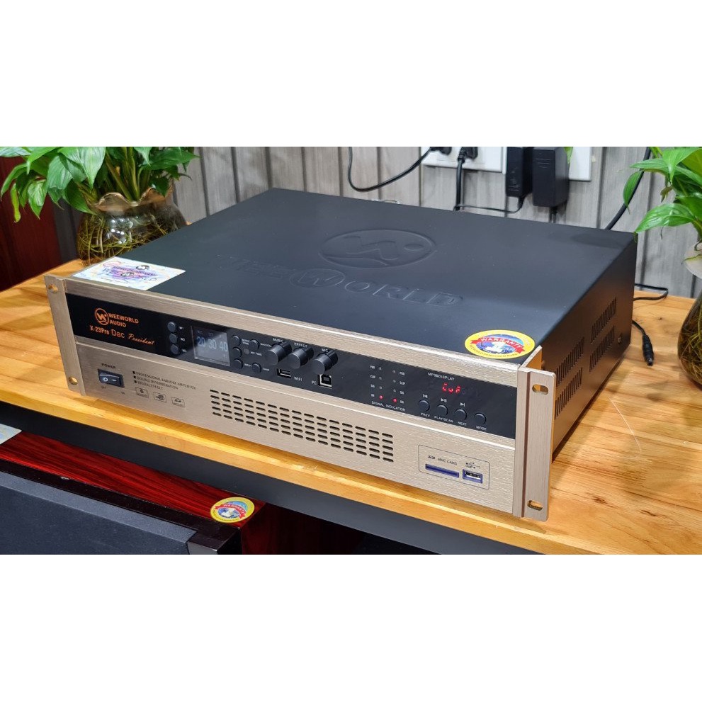 Cục đẩy liền vang X23 Pro - Gold limited