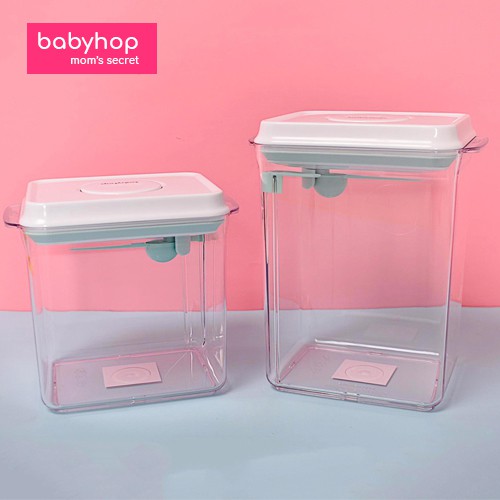 Hộp trữ sữa Ankou Babyhop cho bé loại cao cấp, có hút chân không