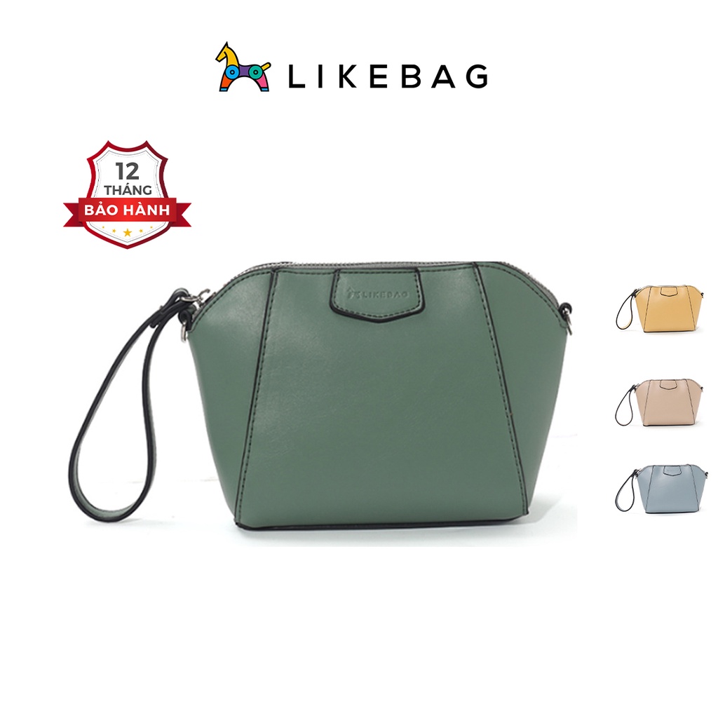 Túi đeo chéo LIKEBAG da PU cao cấp, chuẩn form thanh lịch 217XK2176 - LIBAGI