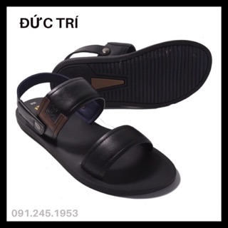 Dép da nam giày sandal nam Đức Trí (Mã SD1)