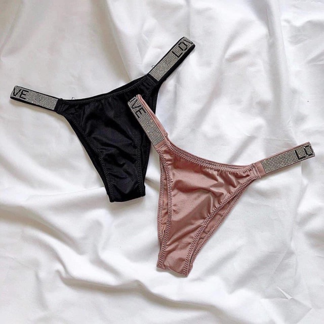 QUẦN LÓT THONG ĐÍNH ĐÁ LOVE