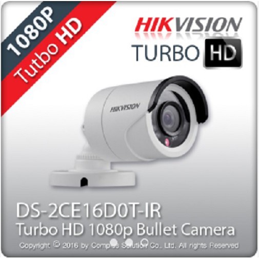 CAMERA HIKVISION DS-2CE16D0T-IR (HD-TVI 2M)