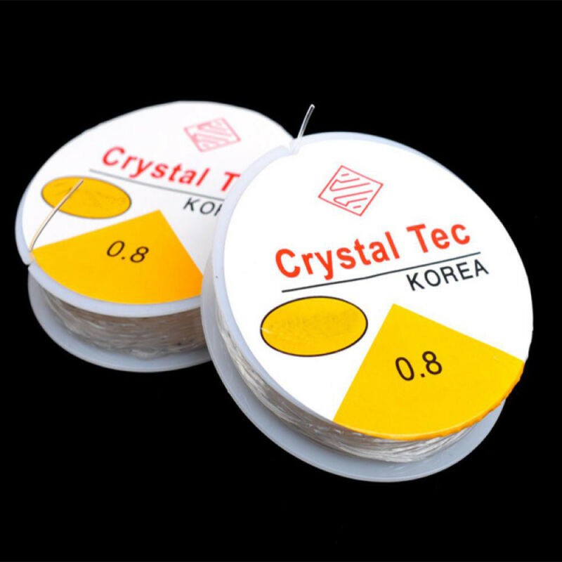 Cước thun xỏ vòng hạt, dây xâu vòng handmade  co giãn, trong suốt, dây gân làm phong thủy, tattoo choker