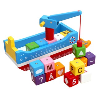 Thuyền tri thức Đồ chơi gỗ Winwintoys