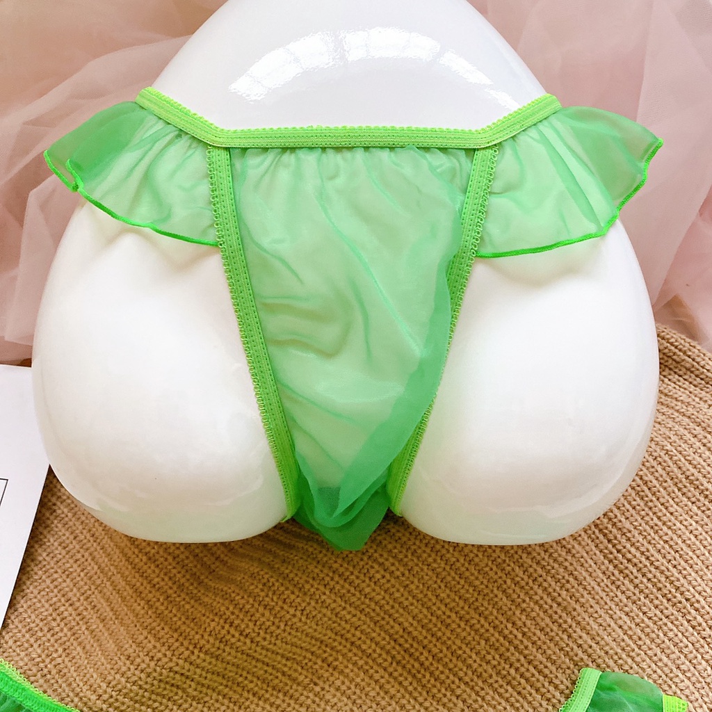 RT014♥️ ♥️ Quần lót lụa thun voan xuyên thấu sexy - Quần lót gợi cảm - KELLYWANG