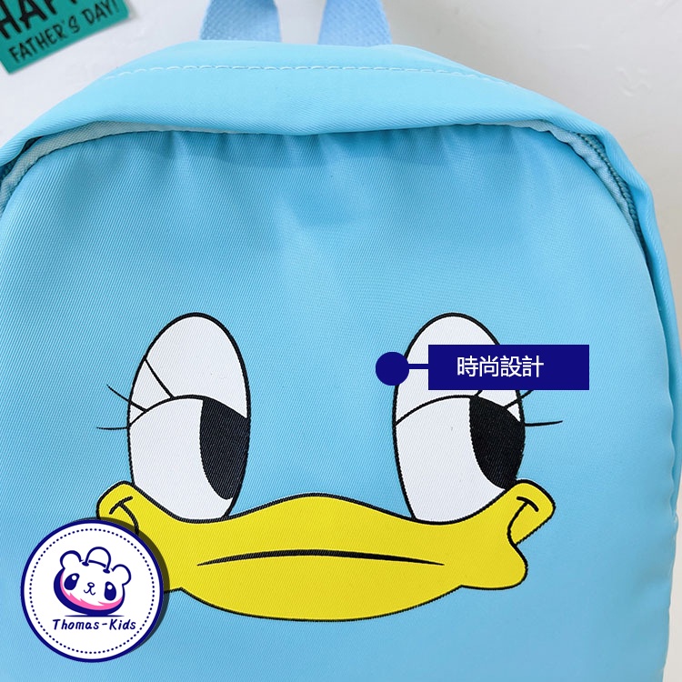 [THOMAS KIDS] 4-6 T Ba Lô Đi Học Mini Siêu Nhẹ In Họa Tiết Chú Vịt Hoạt Hình Nhiều Màu Thời Trang Cho Bé Trai Và Gái