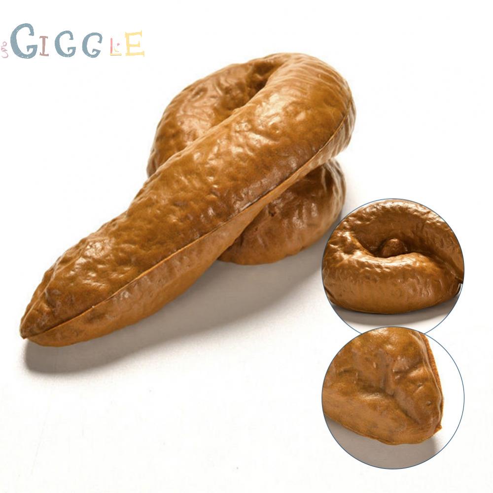 Realistic Shit Gift Funny Toys Fake Poop Piece Joke Tricky Toys Turd Mischief