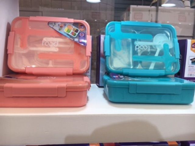 Khay đựng cơm lõi inox cao cấp