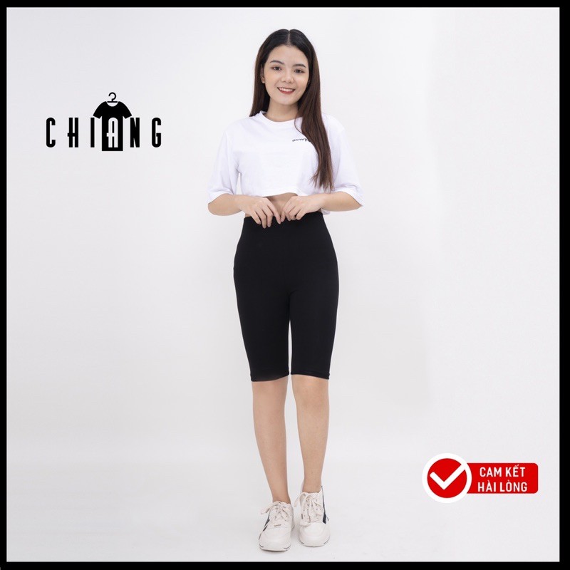 Quần Legging Đùi, Quần Biker CHIANG cao cấp co giãn dáng ôm F11 | BigBuy360 - bigbuy360.vn
