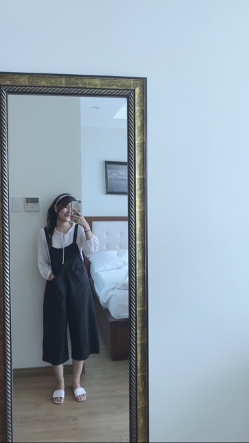 Yếm Linen hai túi | BigBuy360 - bigbuy360.vn