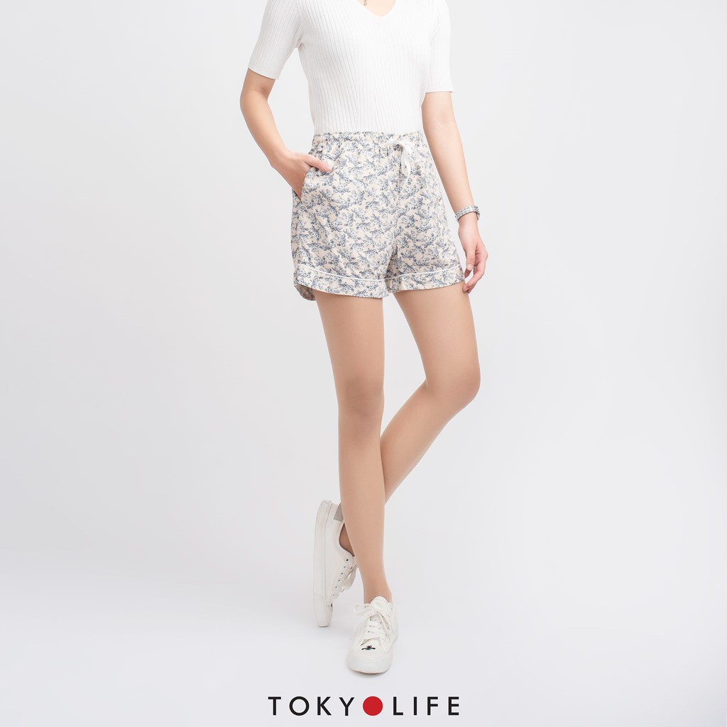 Quần Shorts lanh Nữ TOKYOLIFE I923-083E | BigBuy360 - bigbuy360.vn