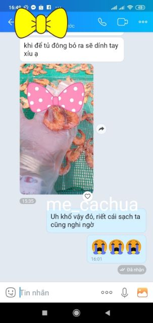 Tôm khô size trung, size lỡ, ít mặn, ngọt thịt  250g500g