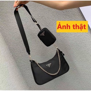 [Hàng đẹp] Túi Xách Kẹp Nách Da Đẹp Ảnh Thật