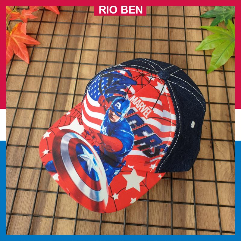 Nón bé trai in hình 3D chiến binh, bé từ 3-10 tuổi RBN074