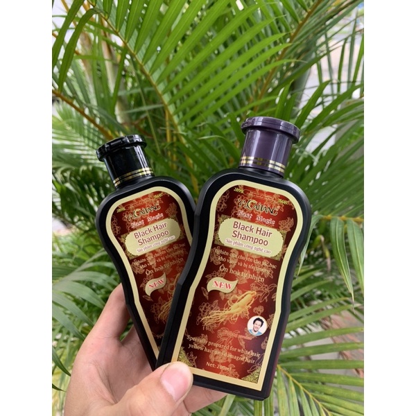 [Hàng Cao Cấp Ko Khô Tóc] Combo 2 Chai Dầu Gội Đen Tóc Ông Già YuCaiTang, Dầu Gội Phủ Bạc YuCaiTang Hàng Xịn