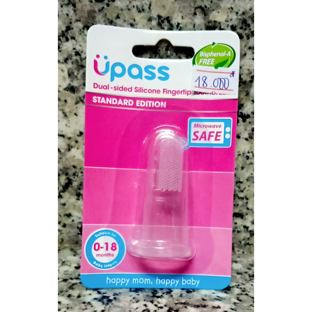 BÀN CHẢI ĐÁNH RĂNG XỎ NGÓN SILICON UPASS