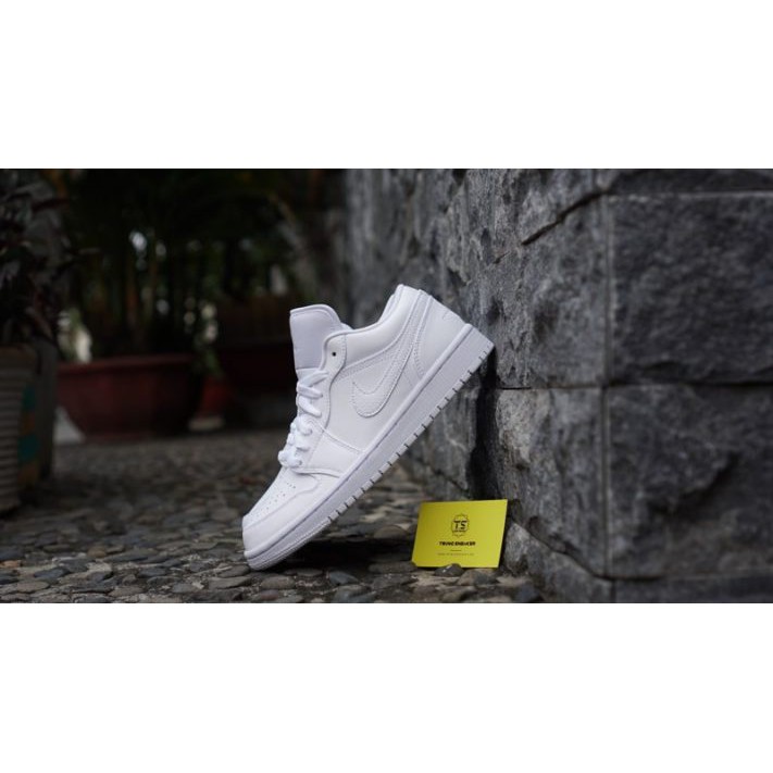Giày Jordan 1 Low Tripple White 553558-130