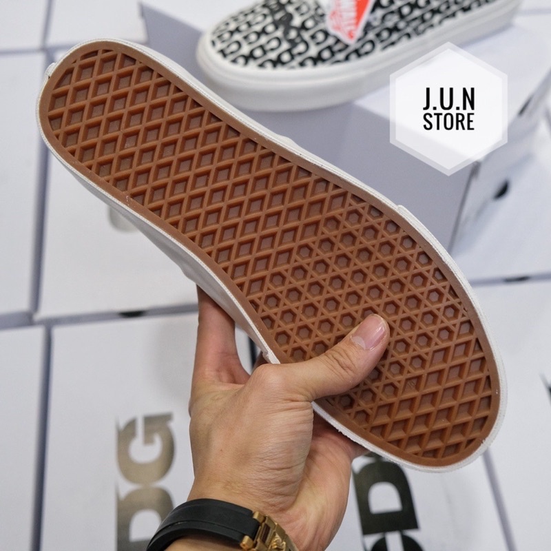 GIÀY VANS CHỮ CDG SC LÓT DA THẬT