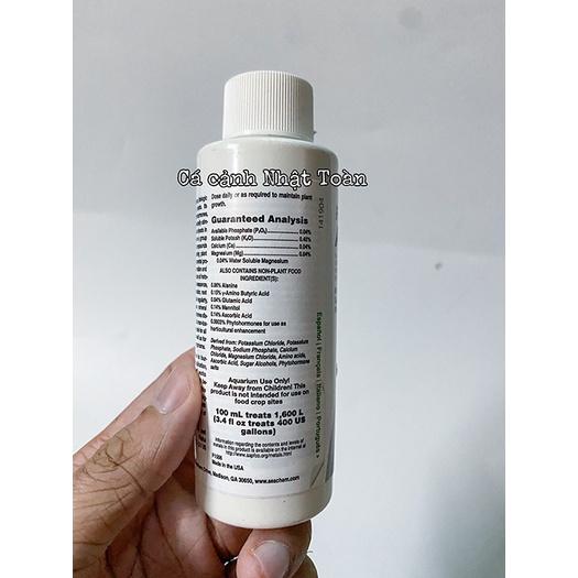 PHÂN NƯỚC FLOURISH ADVANCED SEACHEM 100ML CHO CÂY THỦY SINH