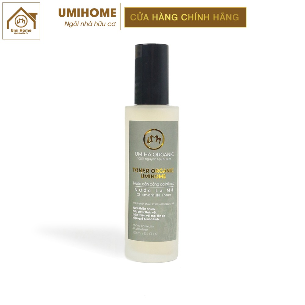 Nước cân bằng da Cúc La Mã hữu cơ UMIHOME 50/100ml | Chamomile Skin Toner