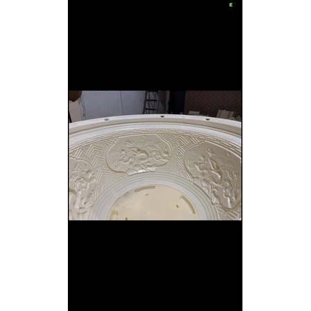 Bộ khuôn tròn 90 Tùng - Mai chân quỳ: khuôn đúc chậu cảnh nhựa ABS